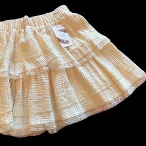 Chelsea & Violet ruffled mini skirt